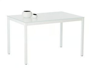 DIESIS - Crystal and steel dining table _ Bontempi Casa